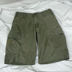 Volcom Stone Scout Boardwear Olive Green Shorts Size 26